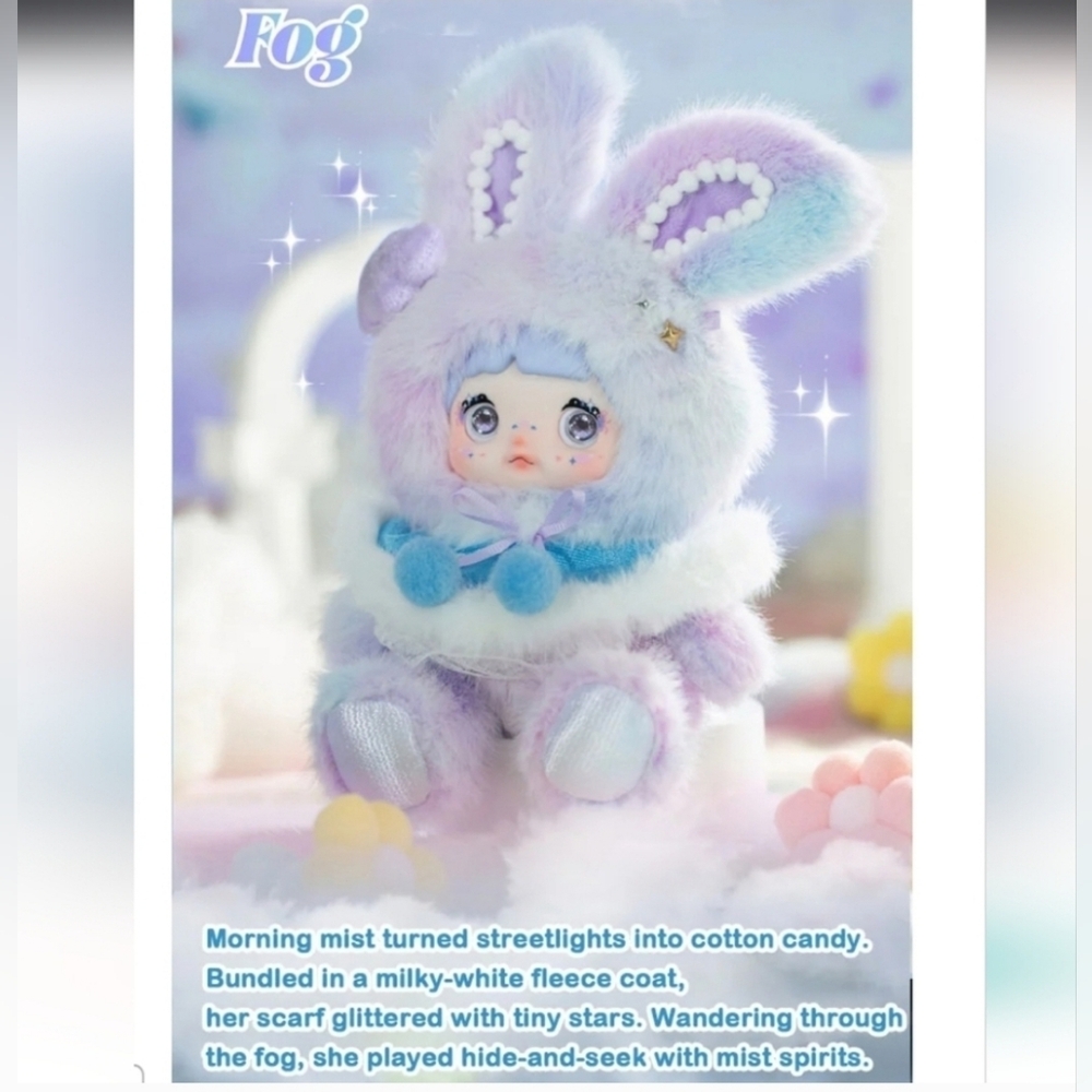Nommi Weather Forecast Series Plush NEW - Fog